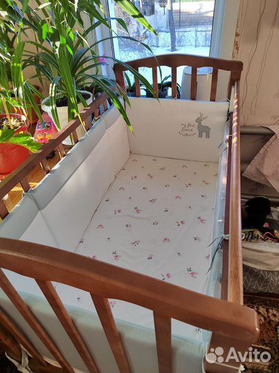 Бортики в детскую кроватку