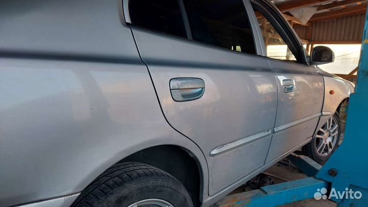 Дверь задняя правая хендай акцент