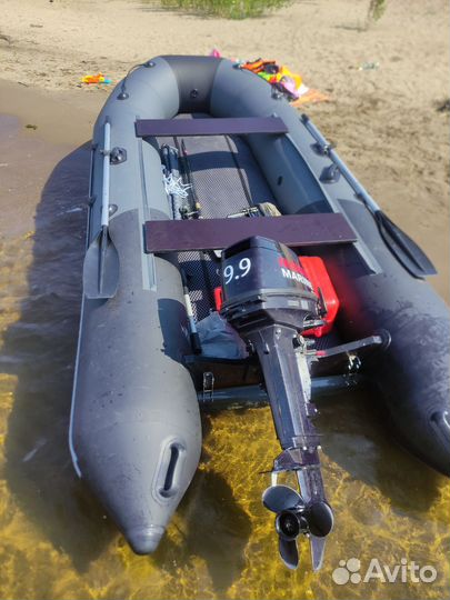 Лодка пвх Таймень 3800 с мотором Nissan Marine