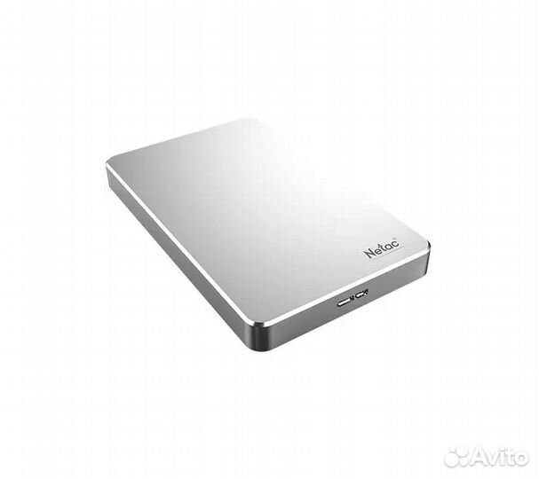 Внешний HDD Netac K330 1Tb, серебристый (NT05K330N