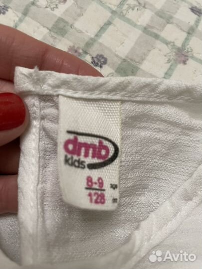 Праздничная маечка для девочки