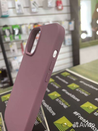 Чехол для iPhone 13 Pro Темный Сиреневый