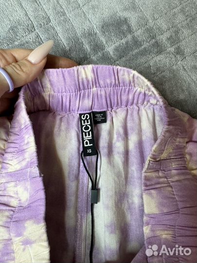 Шорты летние из вискозы тай дай