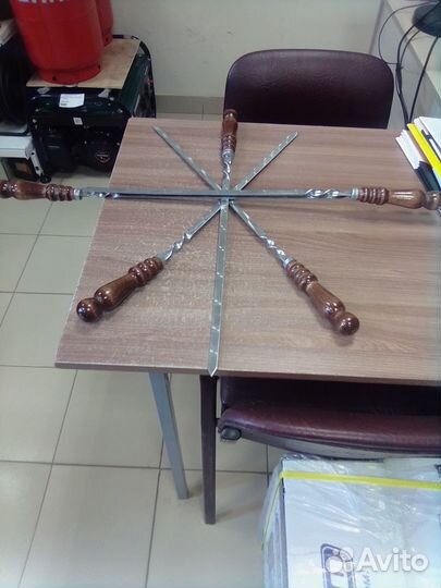 Шампура и крышка для мангала