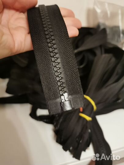 Молния трактор №8 разъём 85 см чёрный