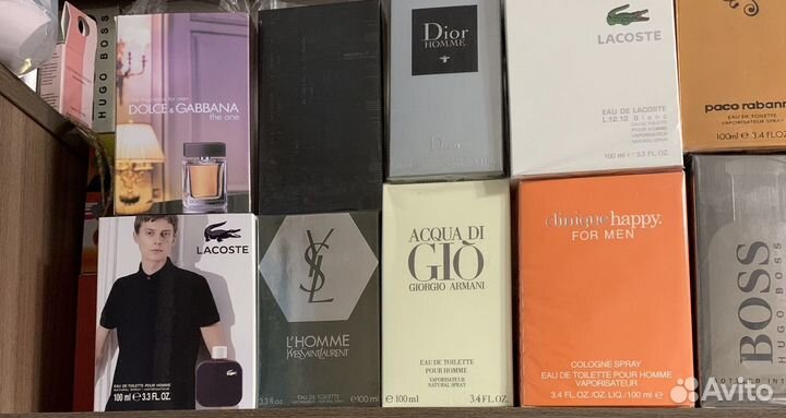 Парфюмерия мужская ароматы разные