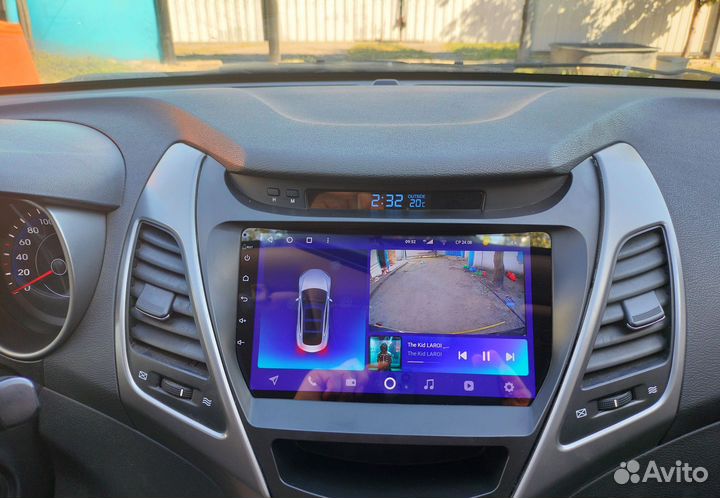 Магнитола Elantra 2011-2015 Андроид