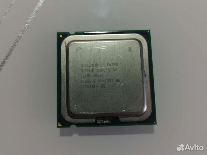 Процессор Intel Core 2 Duo E6750 (LGA775)