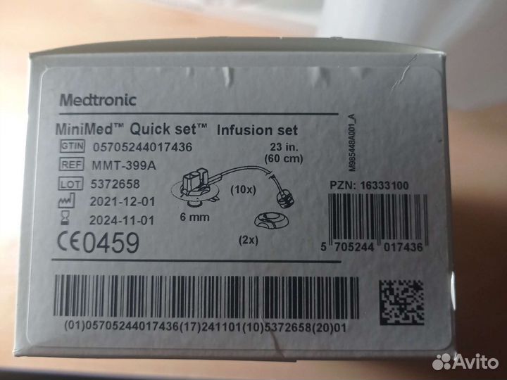 Катетер на инсулиновую помпу Medtronic