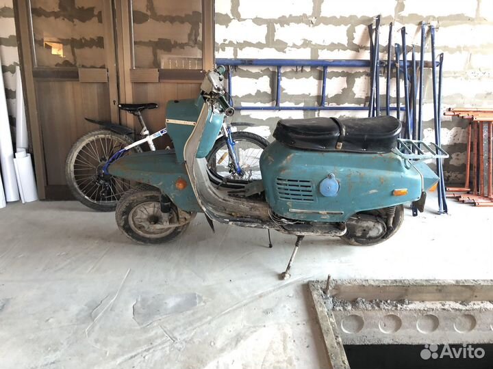 Разбор мотороллера вятка