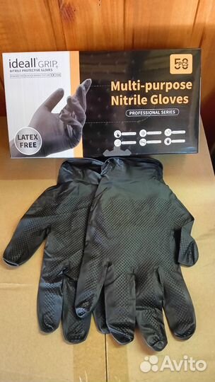Перчатки нитриловые Ideal grip Natrix