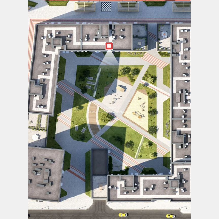 2-к. квартира, 38,1 м², 8/15 эт.