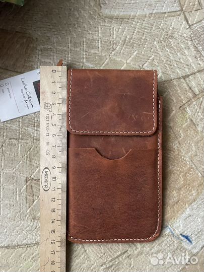 Чехол для телефона поясной кожа