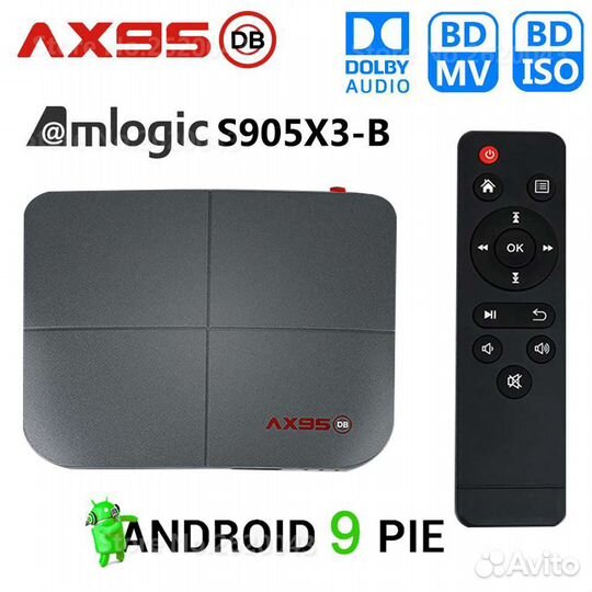 Android TV приставка AX95 db/4Gb/32/128Gb/s905x3b