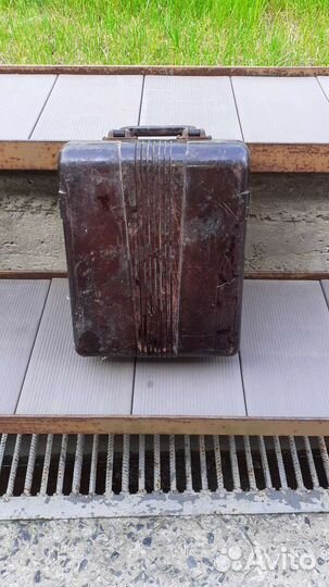 Карболитовый ящик от эл.патефона эльфа СССР