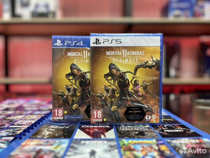 Новые Mortal Kombat 11 PS4/PS5