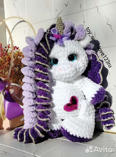 Единорожки-игрушки ручной работы