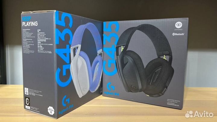 Наушники беспроводные Logitech G435 черные