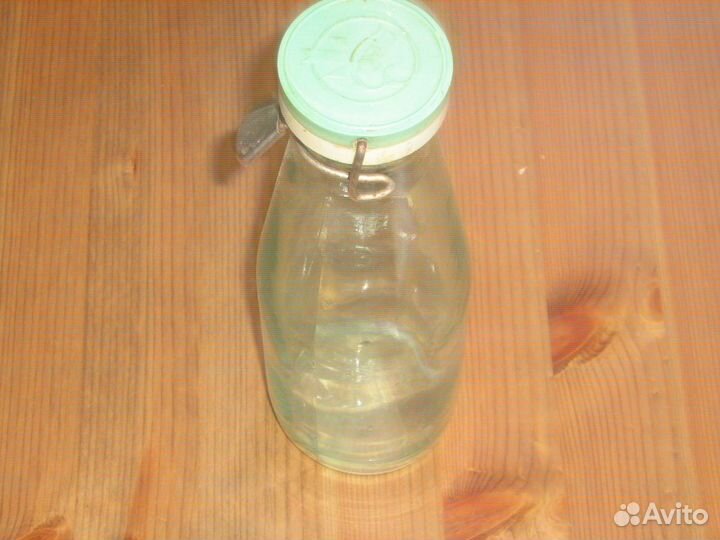 Бутылка молочная кефирная СССР с закрывашкой
