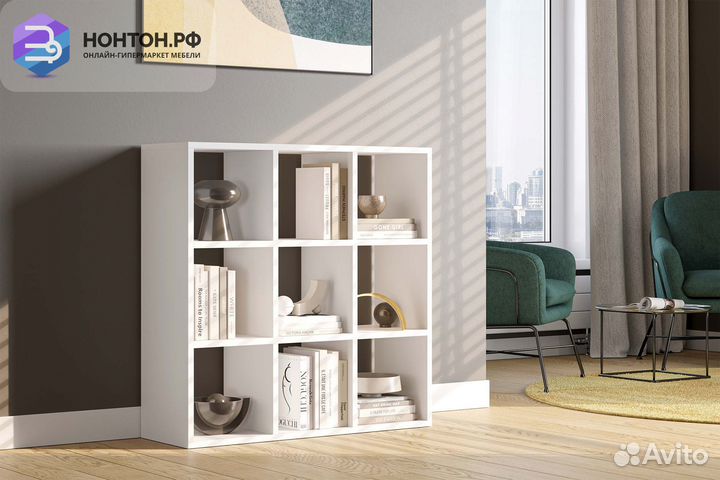 Короб Квадро белый текстурный