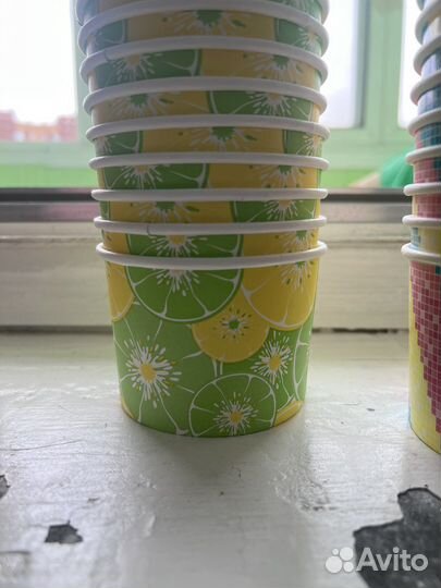 Бумажные стаканы 250мл