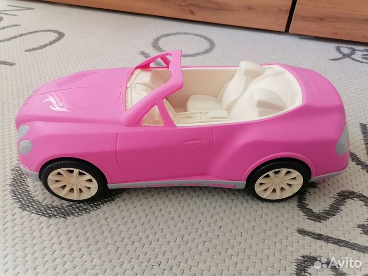 Кабриолет и вертолёт Барби