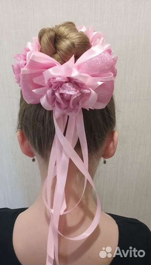 Украшение для волос на шишку (гульку)
