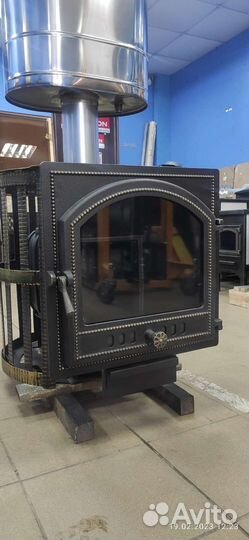Печь для бани Везувий Легенда 16 (205) +Бак 55л