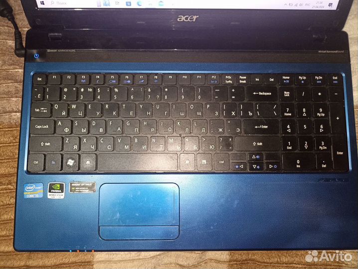 Acer aspire 5750