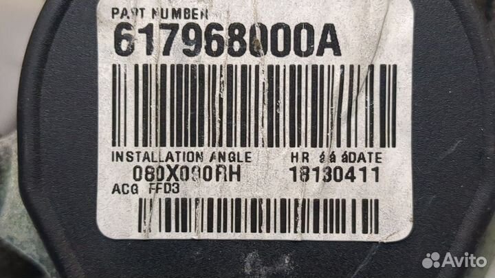 Ремень безопасности Nissan Juke, 2011