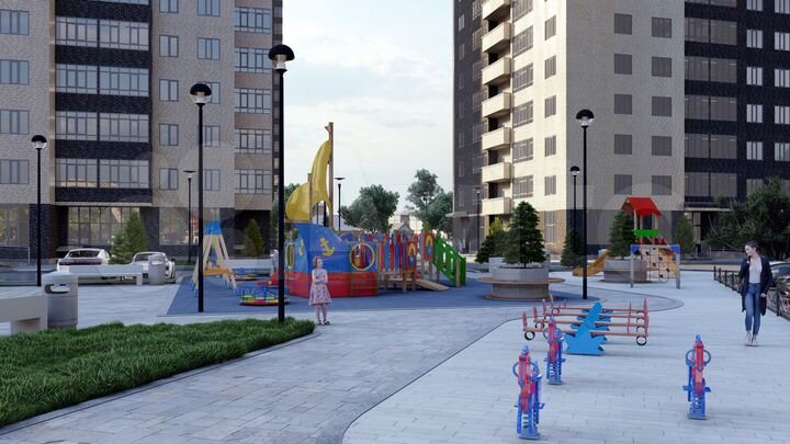 Квартира-студия, 25,6 м², 5/5 эт.