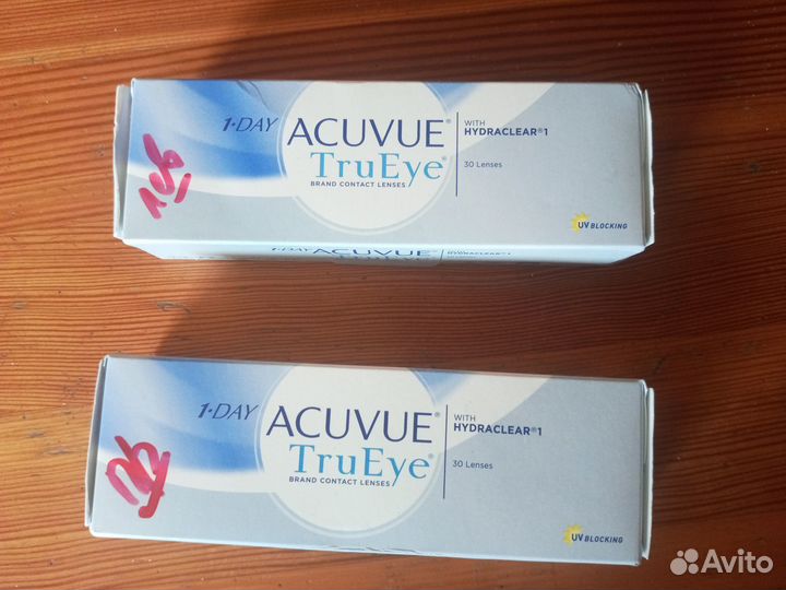 Контактные линзы acuvue trueye