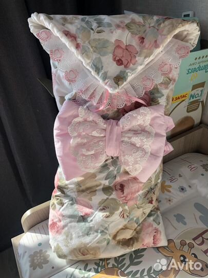 Конверт одеяло на выписку