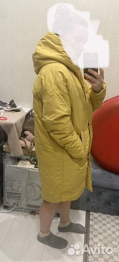 Пуховик женский 46 48 размер бу