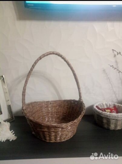 Корзина плетеная