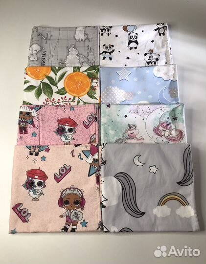 Многоразовые пеленки/простынки 50х70 Ранфорс