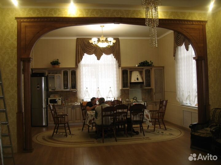 Арки и колонны из дерева