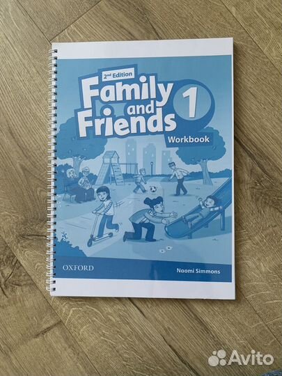 Учебник и тетрадь family and friends 1