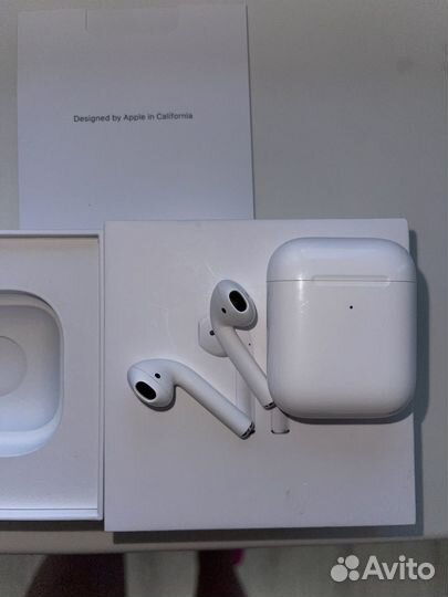 Наушники apple airpods 2