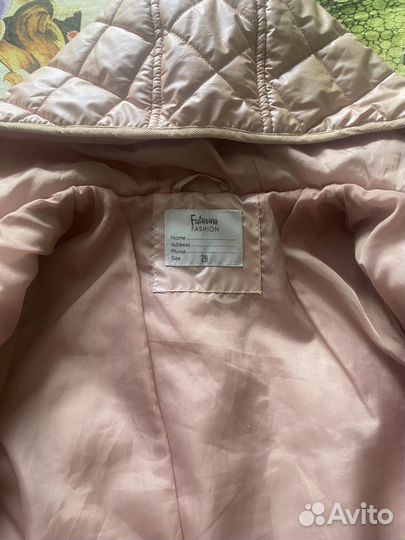 Пальто демисезонное