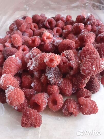 Малина и ежевика, замороженная