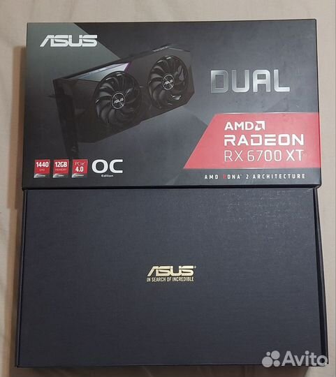 Новая видеокарта Asus Radeon RX 6700 XT