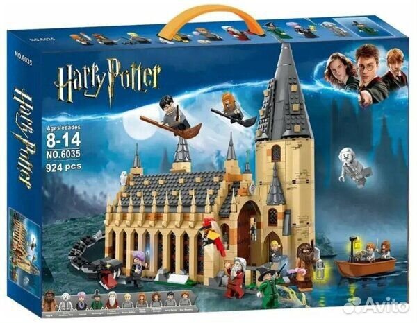 Конструктор Гарри Поттер Большой зал Хогвартса