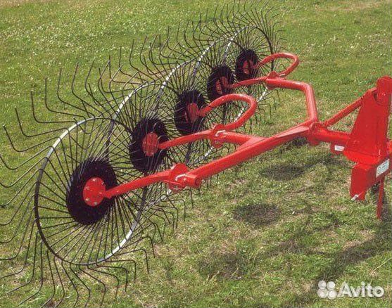 Грабли Кормилец 5 колес, 2023