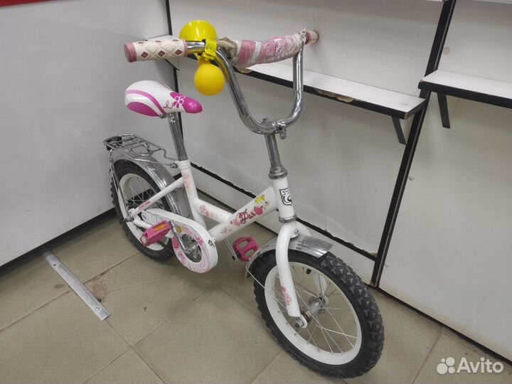 Велосипед детский для девочки 3-6лет
