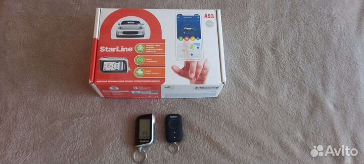 Сигнализация с автозапуском starline a93