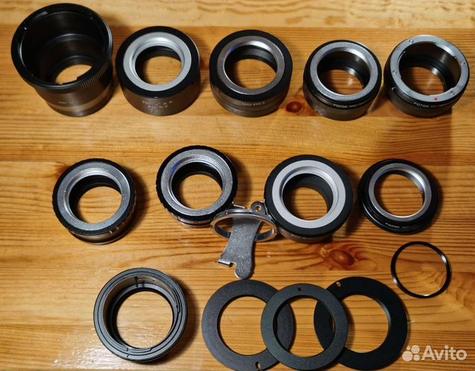 Переходники М42-Canon\Nikon\Sony\M4/3\Fujifilm