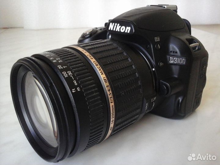 Nikon D3100 + Tamron AF 18-200mm