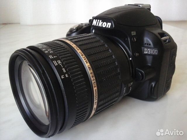 Nikon D3100 + Tamron AF 18-200mm