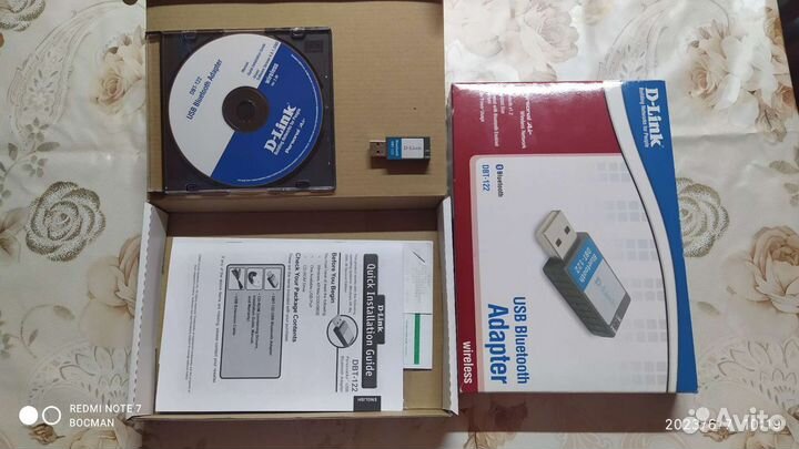 USB Bluetooth адаптер D-link